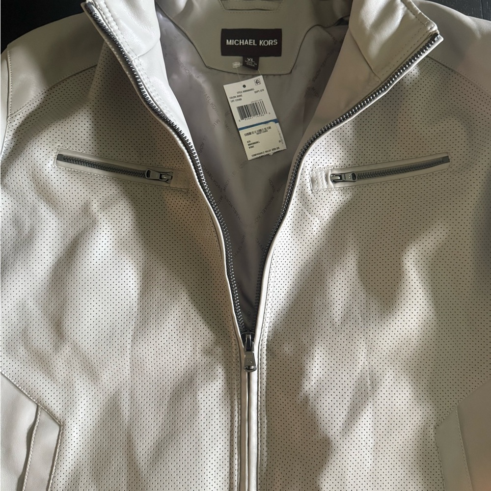 Michael Kors Gray Lightweight Shirt Jacket